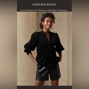 Corduroy Blouse